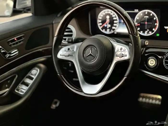 مرسيدس S450 مخزن ماشي 47 الف بدي وكاله 11