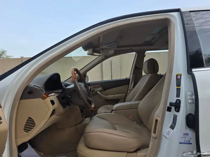 مرسيدس S500 موديل 2005 خليجي قرقاش كاملة المواصفات 22