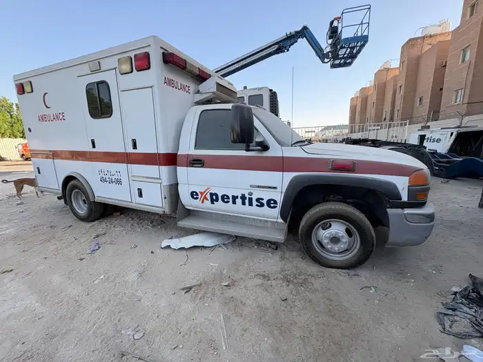 GMC Pickup Converted to Ambulance 2