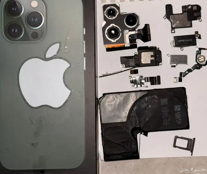 قطع غيار ايفون 13 برو اصليه مستخدمةى 0