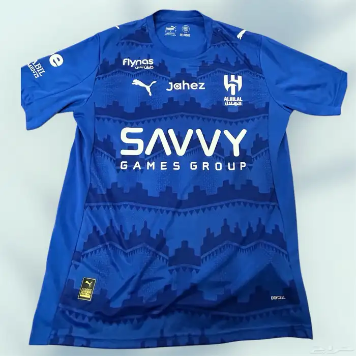 تيشيرت الهلال الموسم الجديد الحالي المقاس L وفيه M بطباعه 1