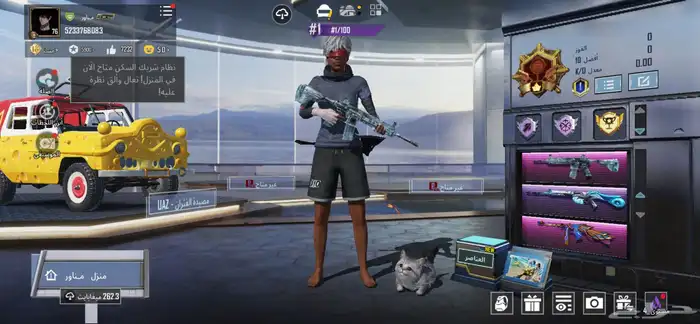 حساب ببجي للبيع . 7