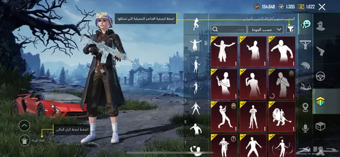 حساب ببجي للبيع 9