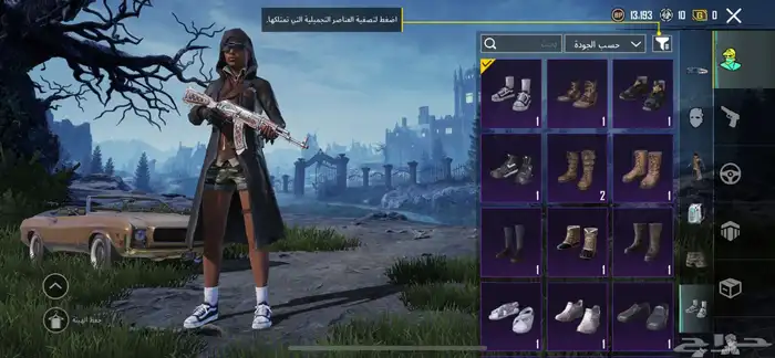 حساب ببجي للبيع 5