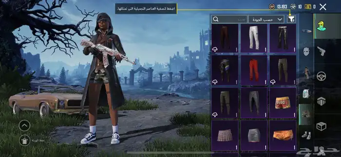 حساب ببجي للبيع 9