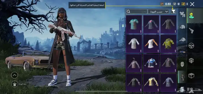 حساب ببجي للبيع 13