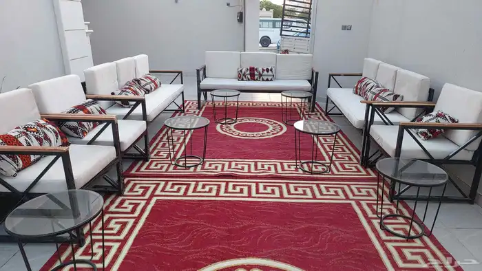 تجهيز وتنسيق حفلات مناسبات زفاف تأجير كراسي طاولات كوش مخيما 3