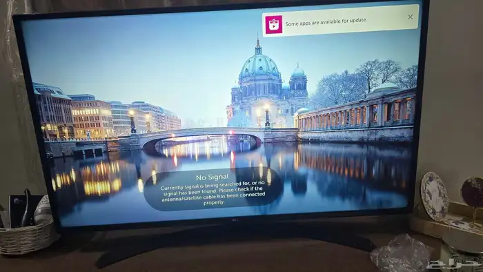 شاشة LG 49 بوصة سمارت مع ريموت ماجيك 1