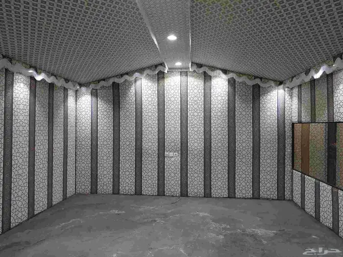 مجالس عربية وتراثية تلبيس قماش بيوت شعر مشبات 8