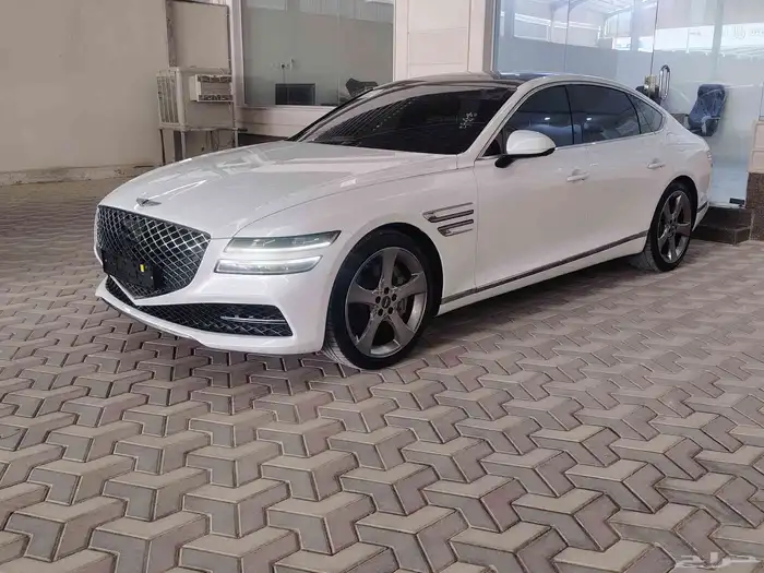 سياره جنسس g80 نظيفه مره منوه المستخدم ممشى 70 رويال 2