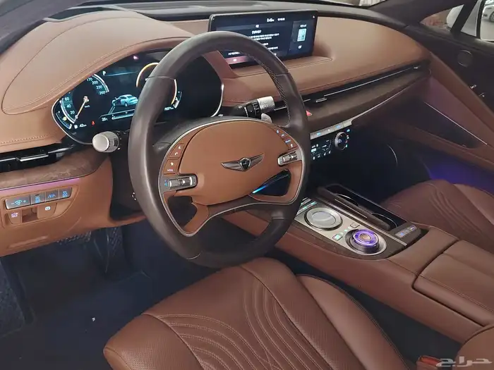 سياره جنسس g80 نظيفه مره منوه المستخدم ممشى 70 رويال 4