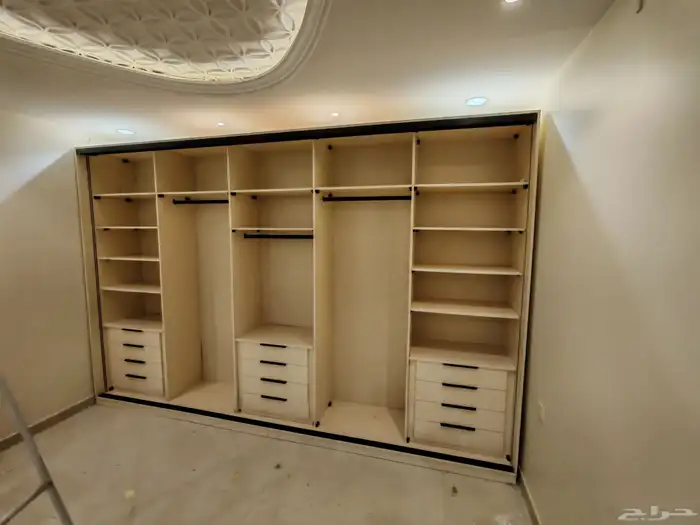 تفصيل غرف ملابس خزائن مبتكره 2