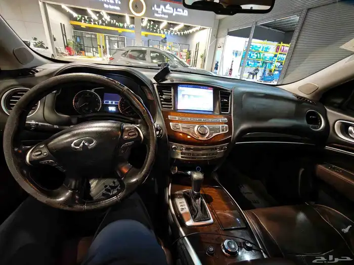 جيب انفينيتي qx60 اسود 2015 فل كامل 2