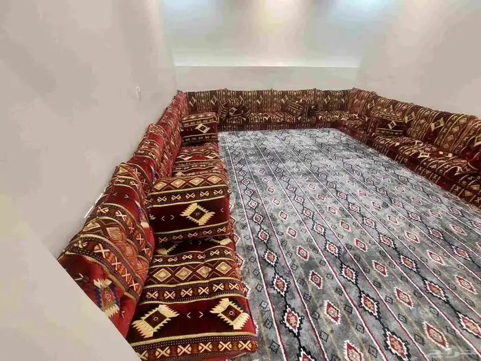 مجالس عربية وتراثية تلبيس قماش بيوت شعر مشبات 1