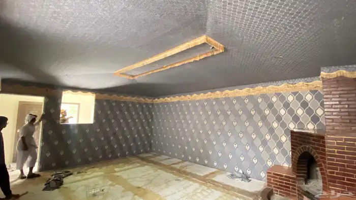 مجالس عربية وتراثية تلبيس قماش بيوت شعر مشبات 6