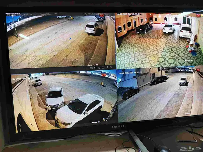 اربع كميرا اتنين ميجا مع التركيب و كل اغراض 2250 6