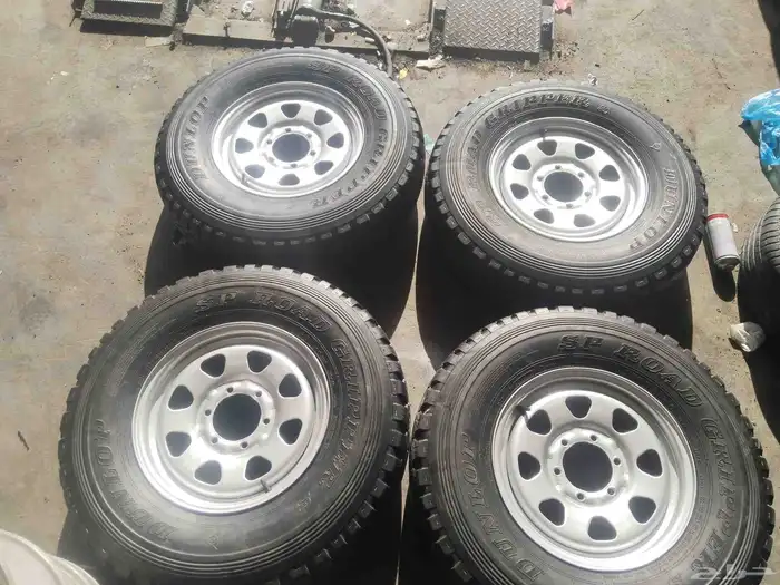 جنوط جيب نيسان بترول فتك سلق مقاس16معا كفرات دلوب سلق مقاس16 3