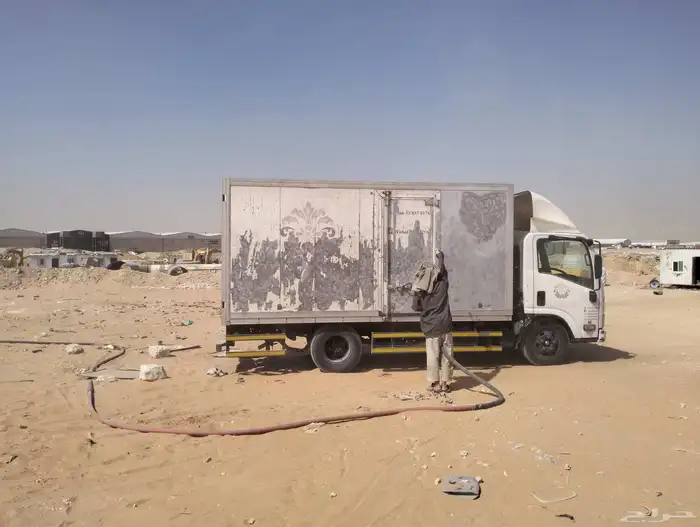 نزع الإستيكر من الدينات برمل والهواء 1