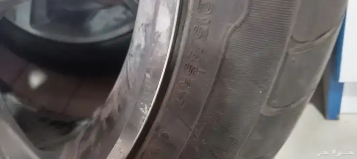 لساتك جنوط كروم مستعمله مقاس 17R45 215 2