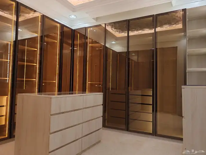 تفصيل غرف ملابس خزائن مبتكره 24