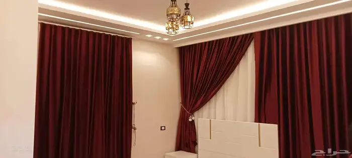 ابواب وغرف وديكورات ومجالس وستائر 0