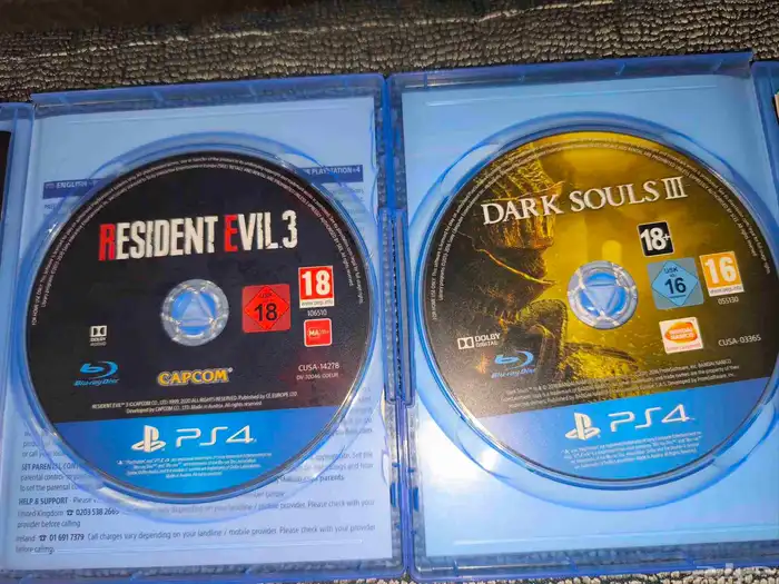 شريط دارك سولز 3 و رزدنت ايفل 3 1