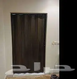 أبواب سحاب أكورديون بلاستيك وجلد - تركيب 24 ساعة 2