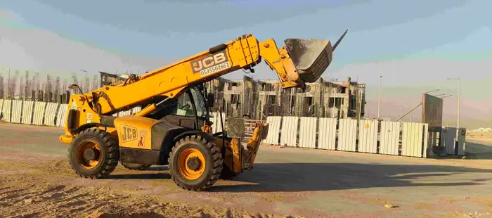 رافعه جي سي بي الرفع مواد البناء 0