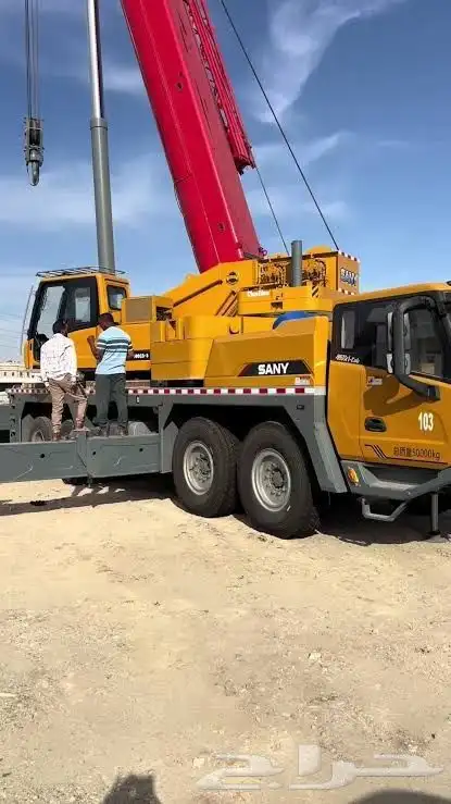 كرين 50. طن كرين 100 طن للايجار بجميع انواعها 2