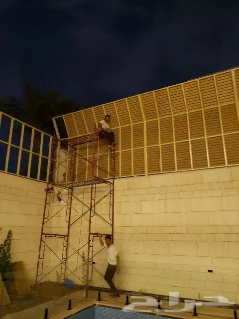 سواتر جميع انواع السواتر ساتر حديد سواتر قماش سواتر بلاستيك 8