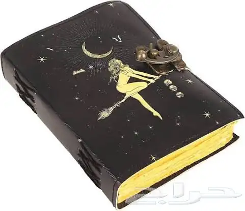 يوميات مصنوعة يدويا من الجلد الخالص 1