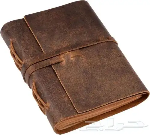 يوميات مصنوعة يدويا من الجلد الخالص 6