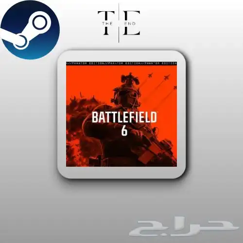 حساب لعبة باتل فيلد 6 ستيم battlefield 6 0
