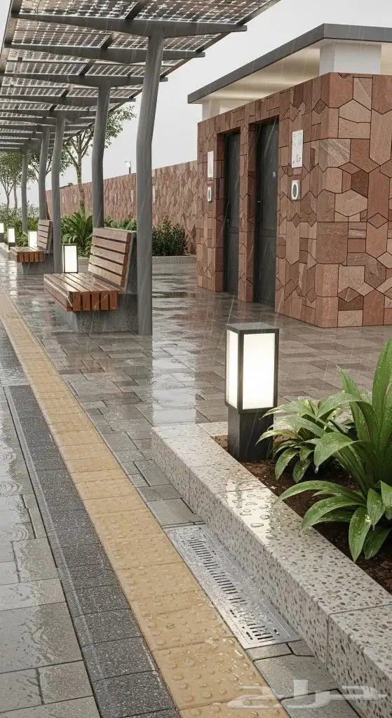 أرضيات بازلت وربراب وانترلوك 13