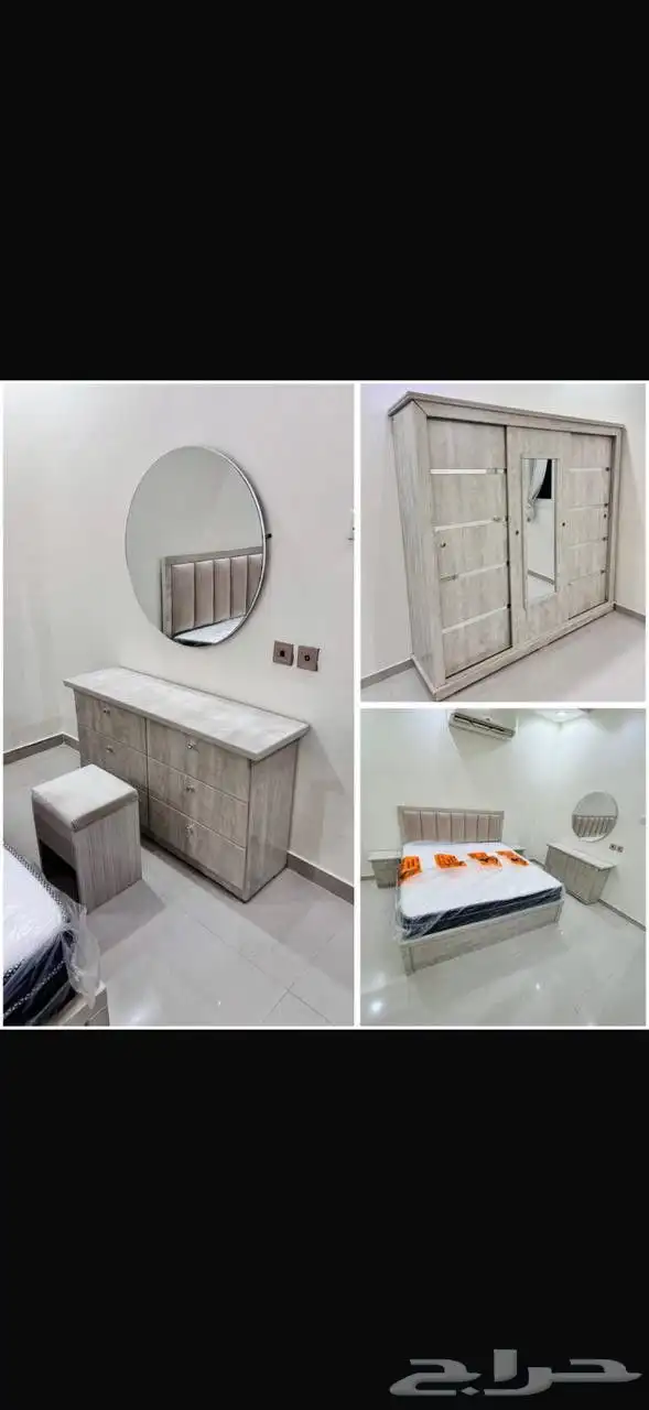 يوجد لدينا غرف نوم جاهزه بارخص الاسعار للتواصل 6