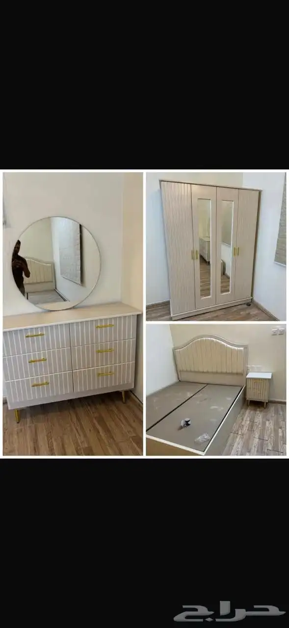 يوجد لدينا غرف نوم جاهزه بارخص الاسعار للتواصل 0