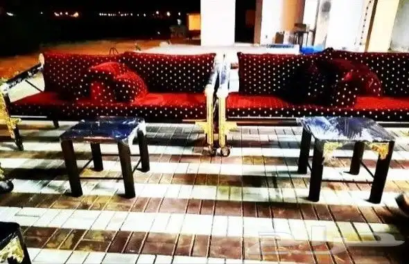 كراسي حديد جلسات خارجية اثاث مراكيز كويتية 4