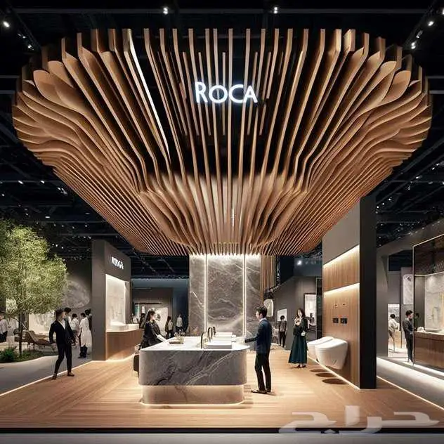 تصميم وتخطيط هندسي تصميم داخلي بوثات تصميم بوث معرض سبا محل 69