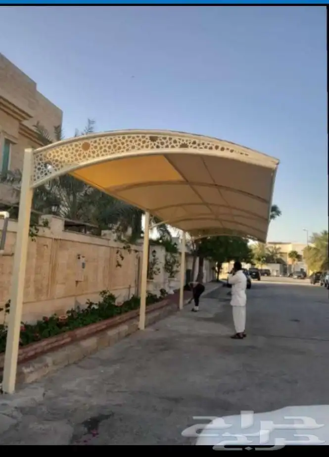 حداد مظلات سواتر 5