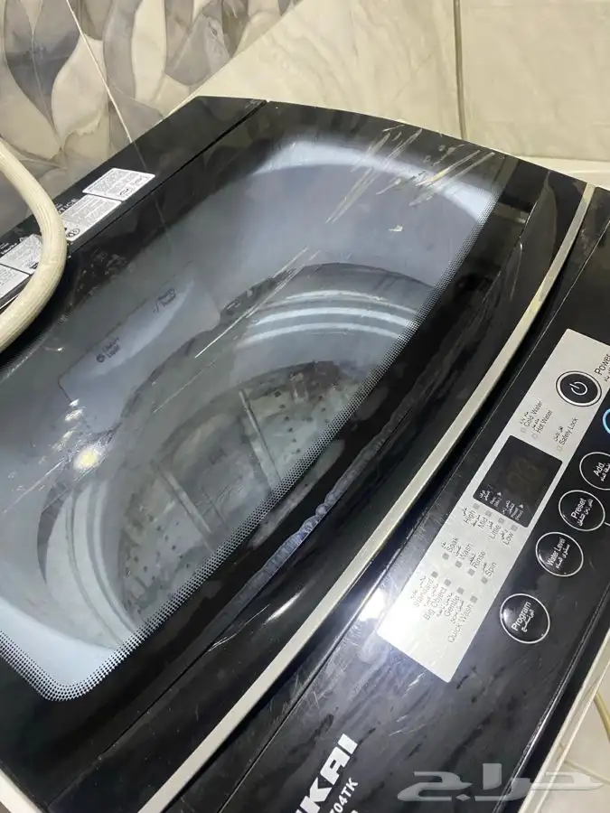 غساله شبه جديد سبب البيع كبر حجم 2