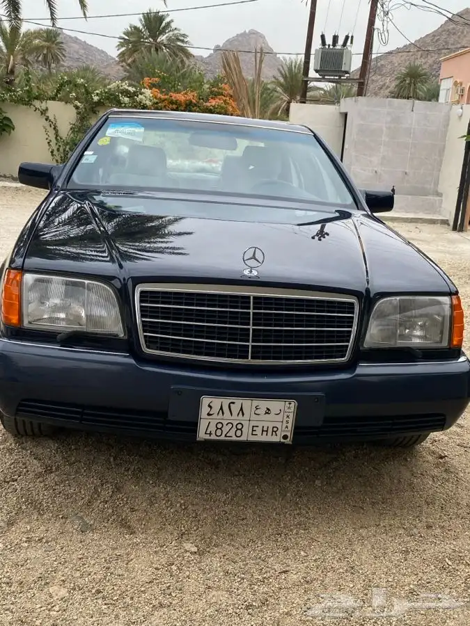 مرسيدس شبح 1992 حجم 500 فل كامل 16