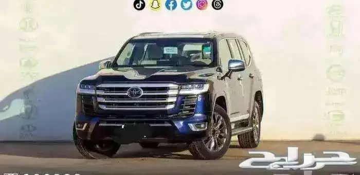 تويوتا لاند كروزر VXR بنزين كحلي لوحات 2023 0