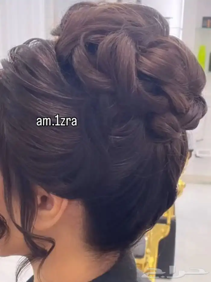 استشوار وتسرايحه مكياج 7