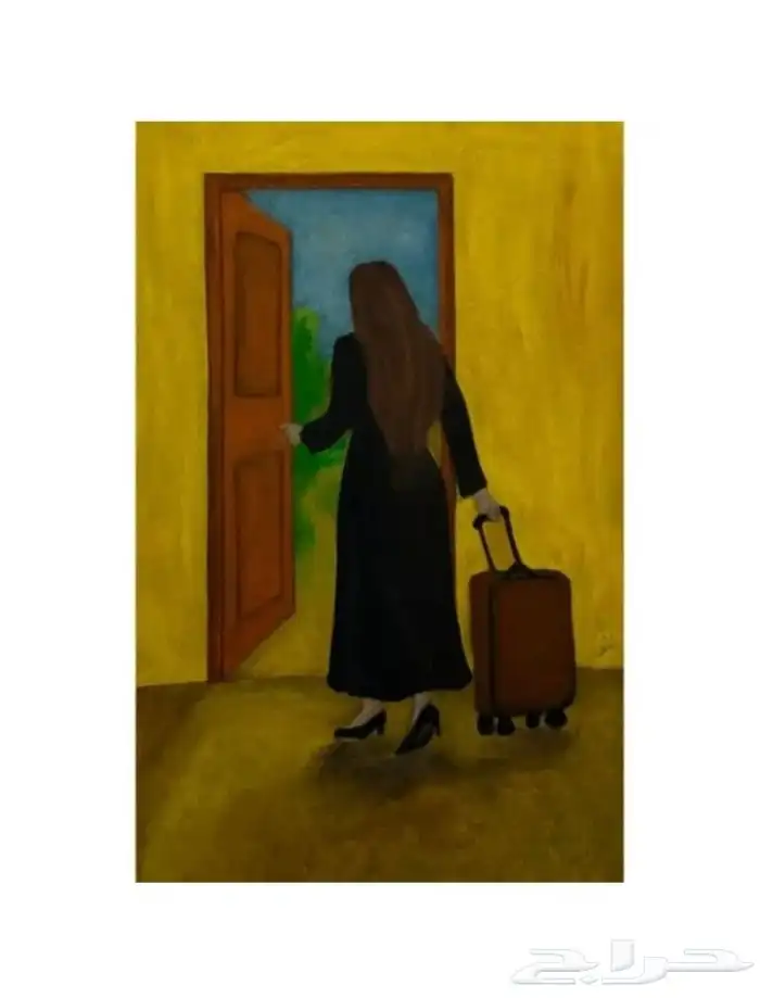 لوحه فنيه جداريه الطول 60 سم العرض 40 2