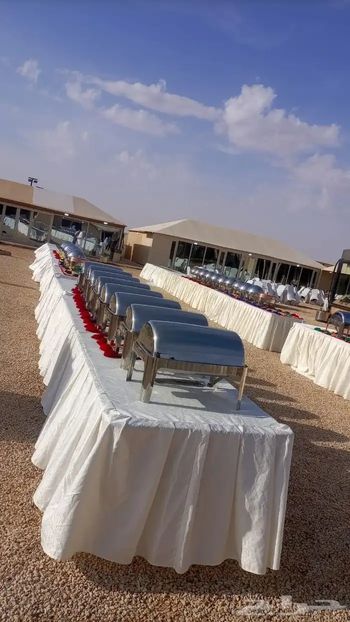 تجهيز وتنسيق حفلات مناسبات زفاف تأجير كراسي طاولات كوش مخيما 8