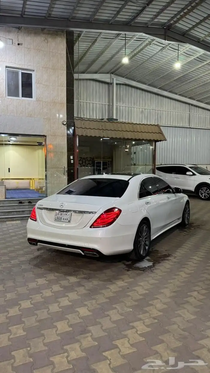 مرسيدس أمريكي S550 2015 عداد 150 شرط اول مالك 3