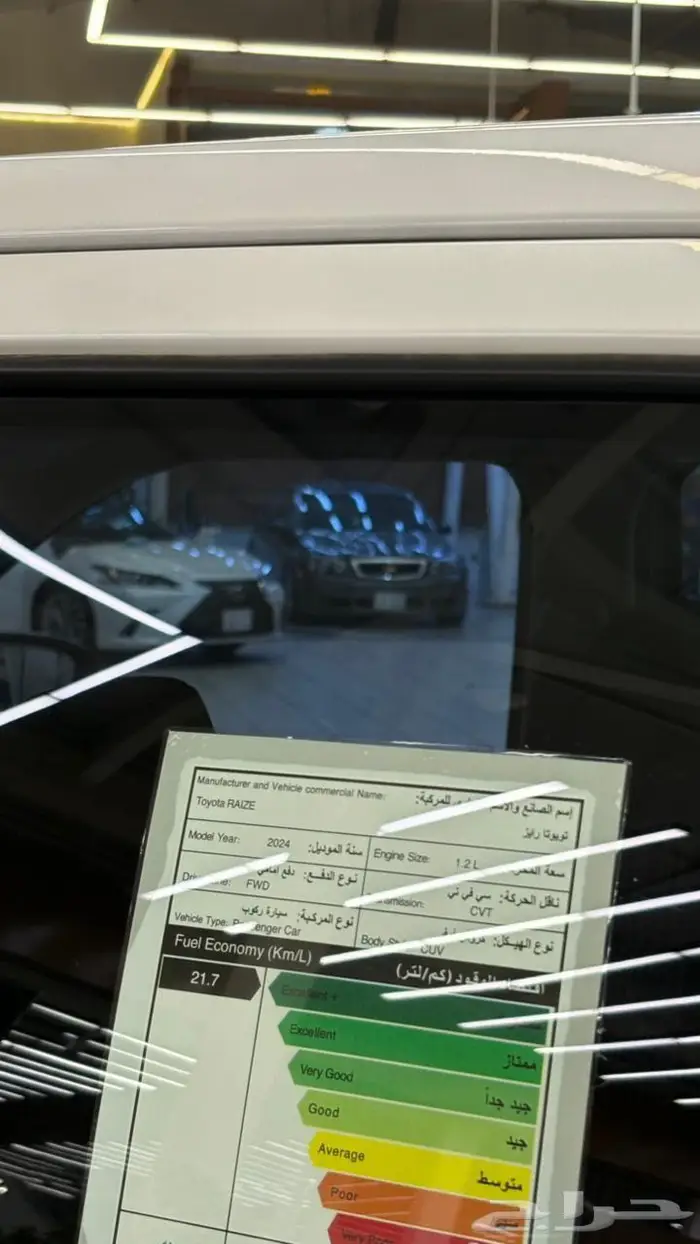 تايوتا رايز 2024 ابيض 4