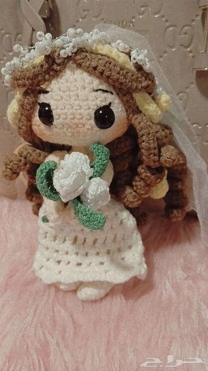 دميه كروشيه عروسه 1