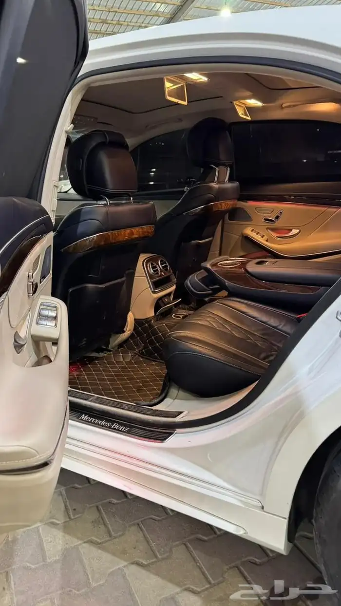 مرسيدس أمريكي S550 2015 عداد 150 شرط اول مالك 6