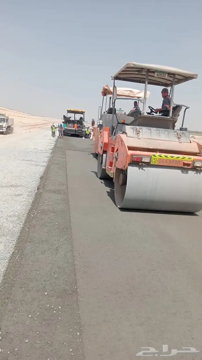 فراده اسفلت في القصيم بريده عنيزه 5
